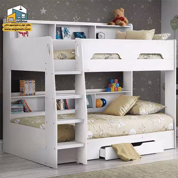 تخت خواب دوطبقه کد BTDP32 - فروشگاه سه گامه