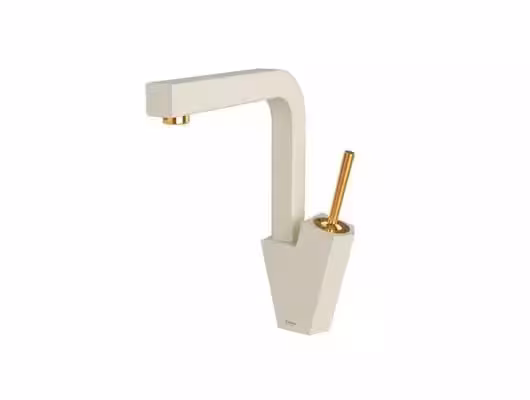 شیر آشپزخانه مدل تیفانی شیری طلا