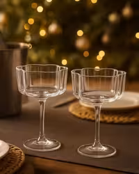 بستنی خوری و دسر خوری پایه بلند Blooming دلی گلس DELISOGA