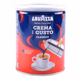 قهوه لاوازا کرما گوستو Lavazza Crema Gusto (قوطی 250 گرمی)