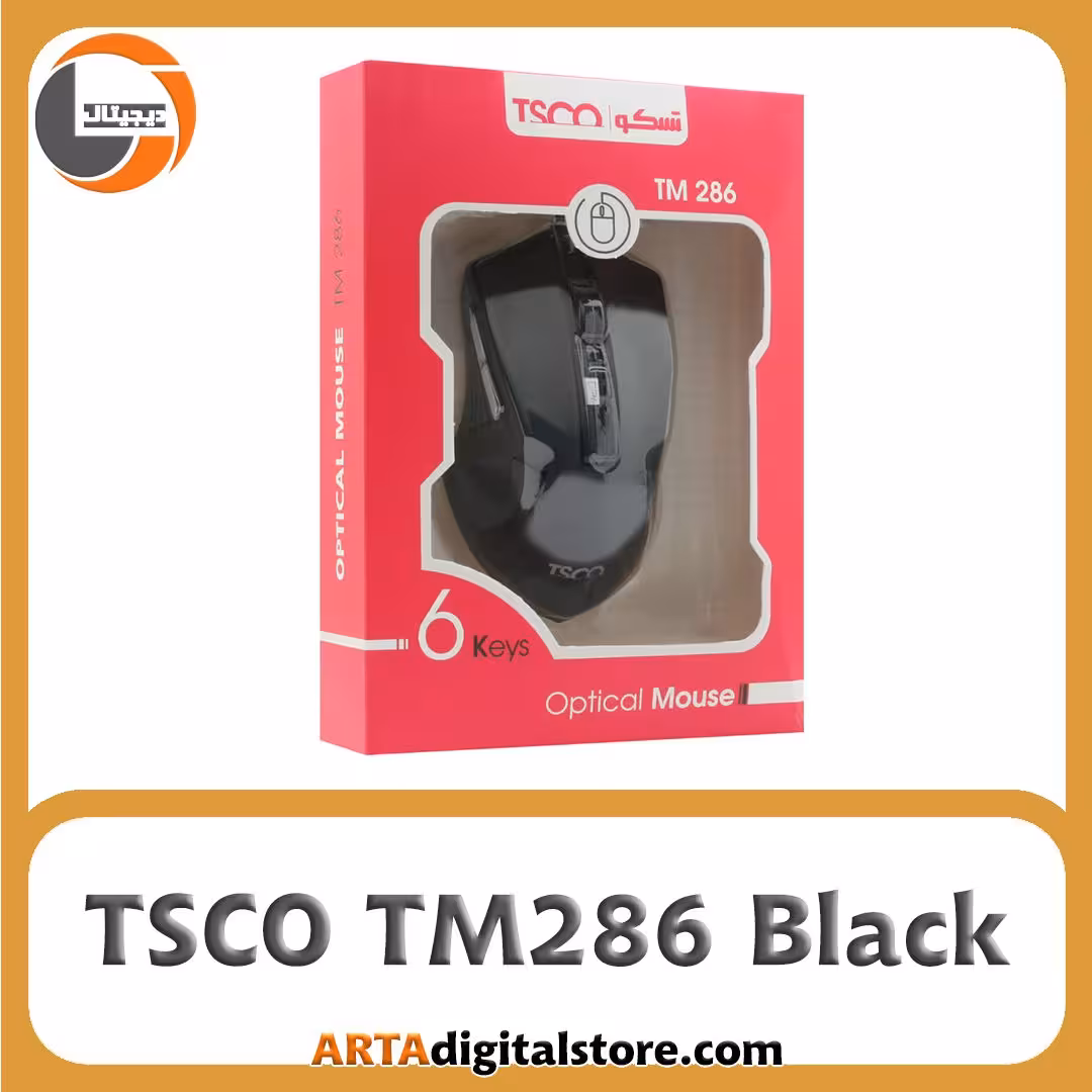 موس تسکو TSCO TM286 Black