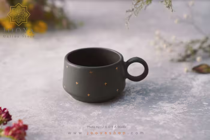 فنجان سرامیکی طرح شب