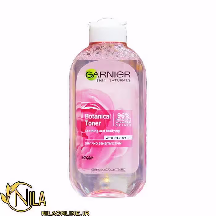 تونر گل رز بوتانیکال گارنیر GARNIER Botanical حجم 200 میلی لیتر