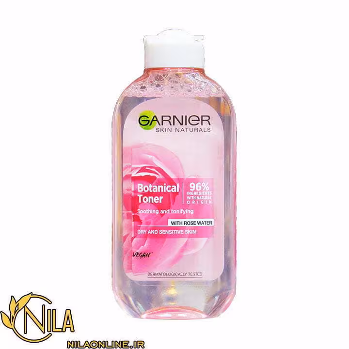 تونر گل رز بوتانیکال گارنیر GARNIER Botanical حجم 200 میلی لیتر