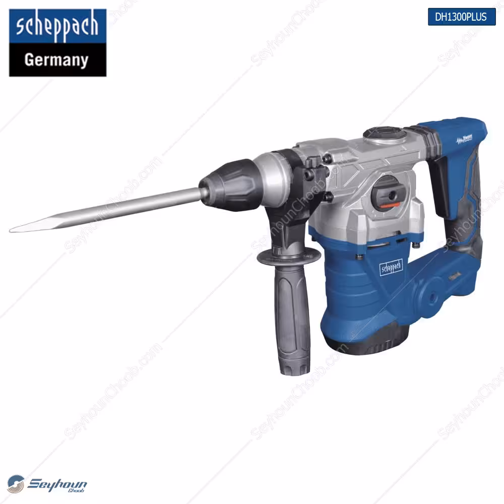 چکش تخریب و دریل بتن کن 4 حالته 6 کیلوگرمی 4 شیار SDS PLUS شپخ مدل 5907902901 - DH1300PLUS