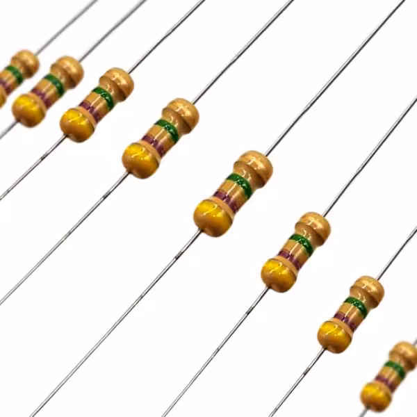 مقاومت 4.7M اهم 1/4 وات بسته ی 50 عددی