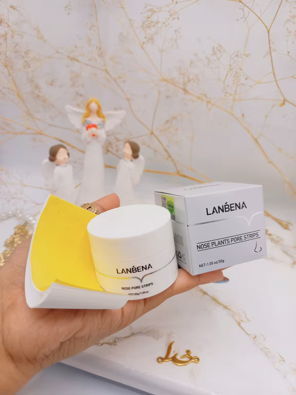 چسب بینی قوی ضد جوش سرسیاه لانبنا اصلی کد LB6283