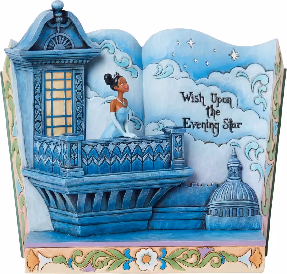 مجسمه استوری بوک دیزنی تیانا Princess and Frog Storybook