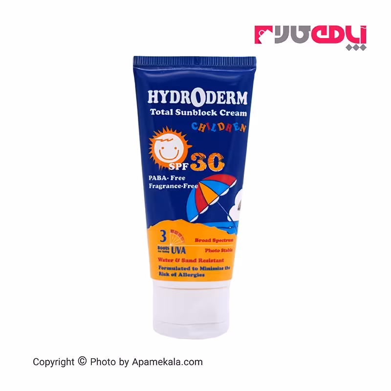 کرم ضد آفتاب SPF30 کودکان هیدرودرم 50 میل
