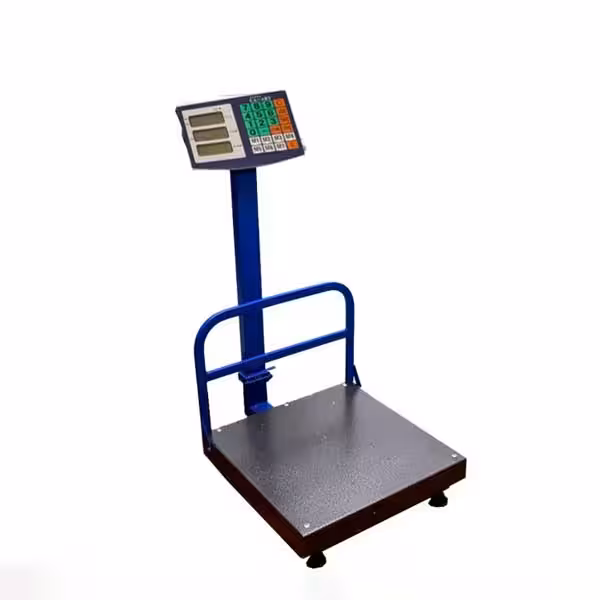 باسکول ترازو کمری 200 کیلویی 40 در 40 مدل C-200KG | ساخت ایران|نمایشگر میزان