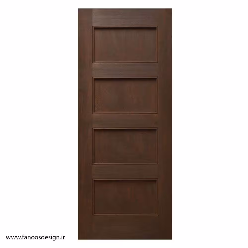 درب اتاق خواب با رنگ پوششی کد 1259