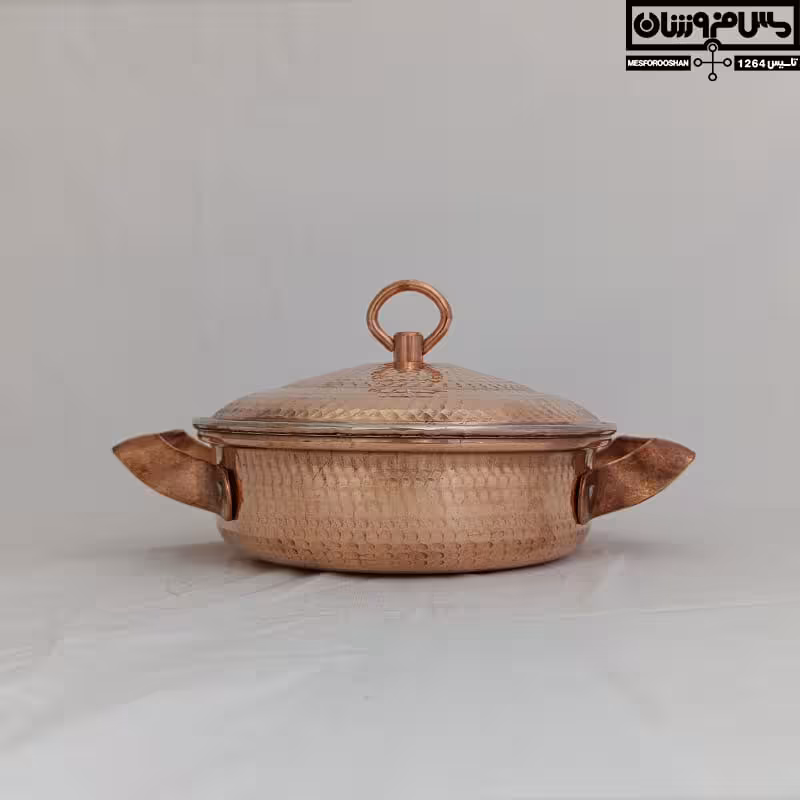 ماهیتابه مسی مدل پارسا
