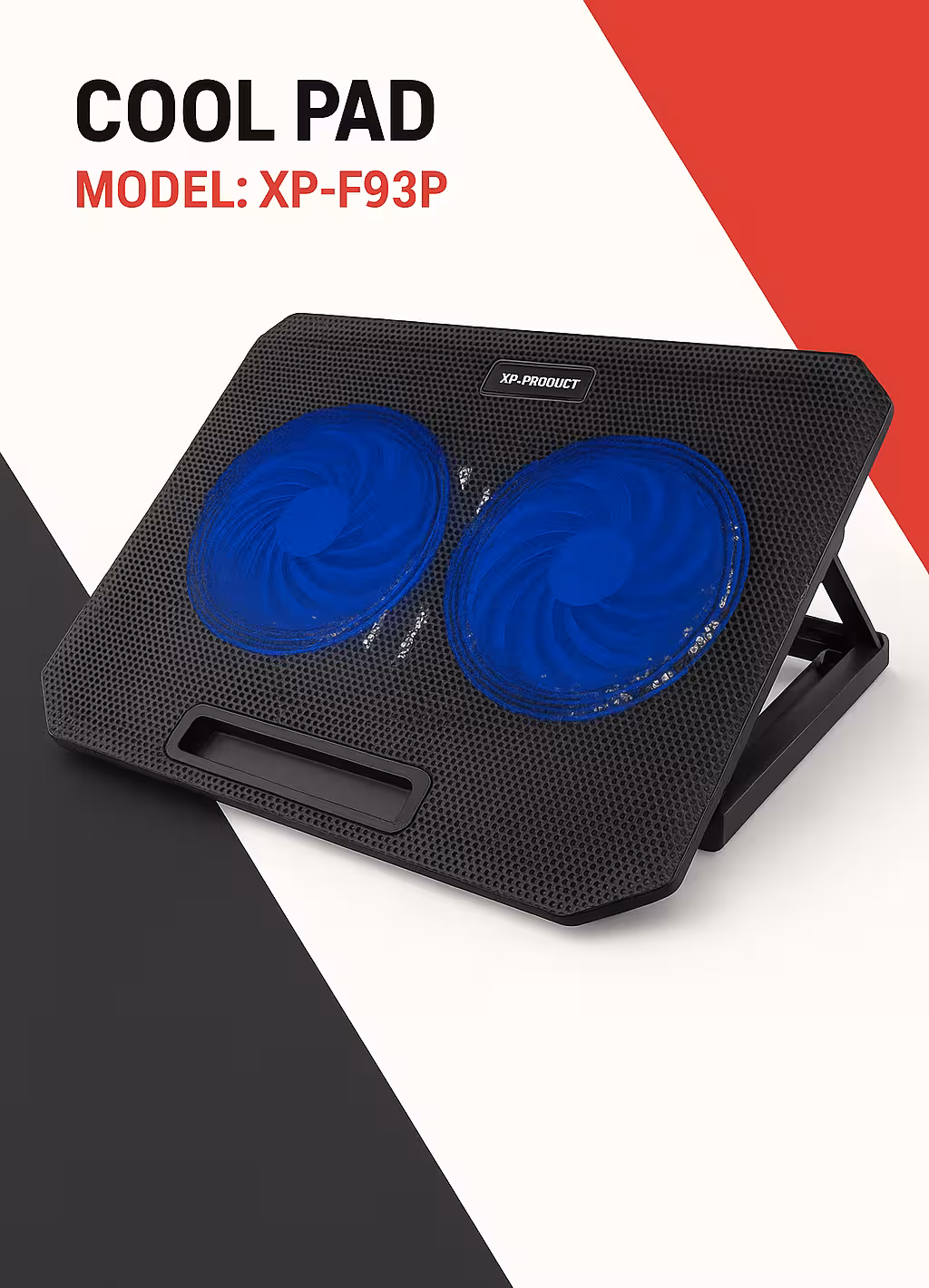 پایه خنک کننده لپ تاپ ایکس پی مدل xp-f93p