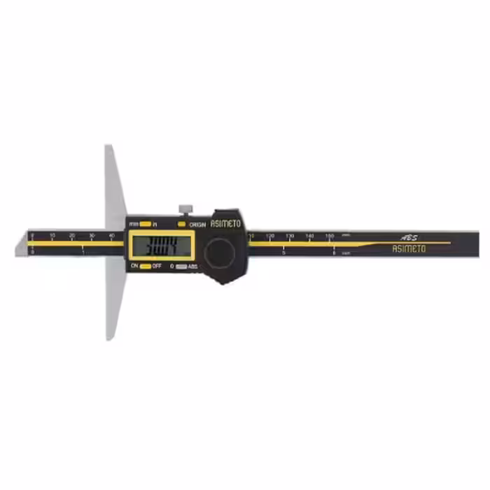 کولیس عمق سنج دیجیتال آسیمتو 200 میلی متر مدل 7-08-327