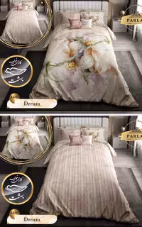 روتختی دورو طرح دار دونفره هشت تکه پارلاک برند ترکسان کد A460