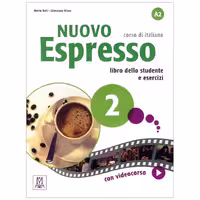 Nuovo Espresso 2 (Italian Edition) Libro Studente A2 کتاب ( چاپ سیاه و سفید )
