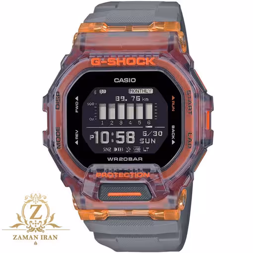 ساعت مچی مردانه کاسیو casio اورجینال مدل GBD-200SM-1A5DR