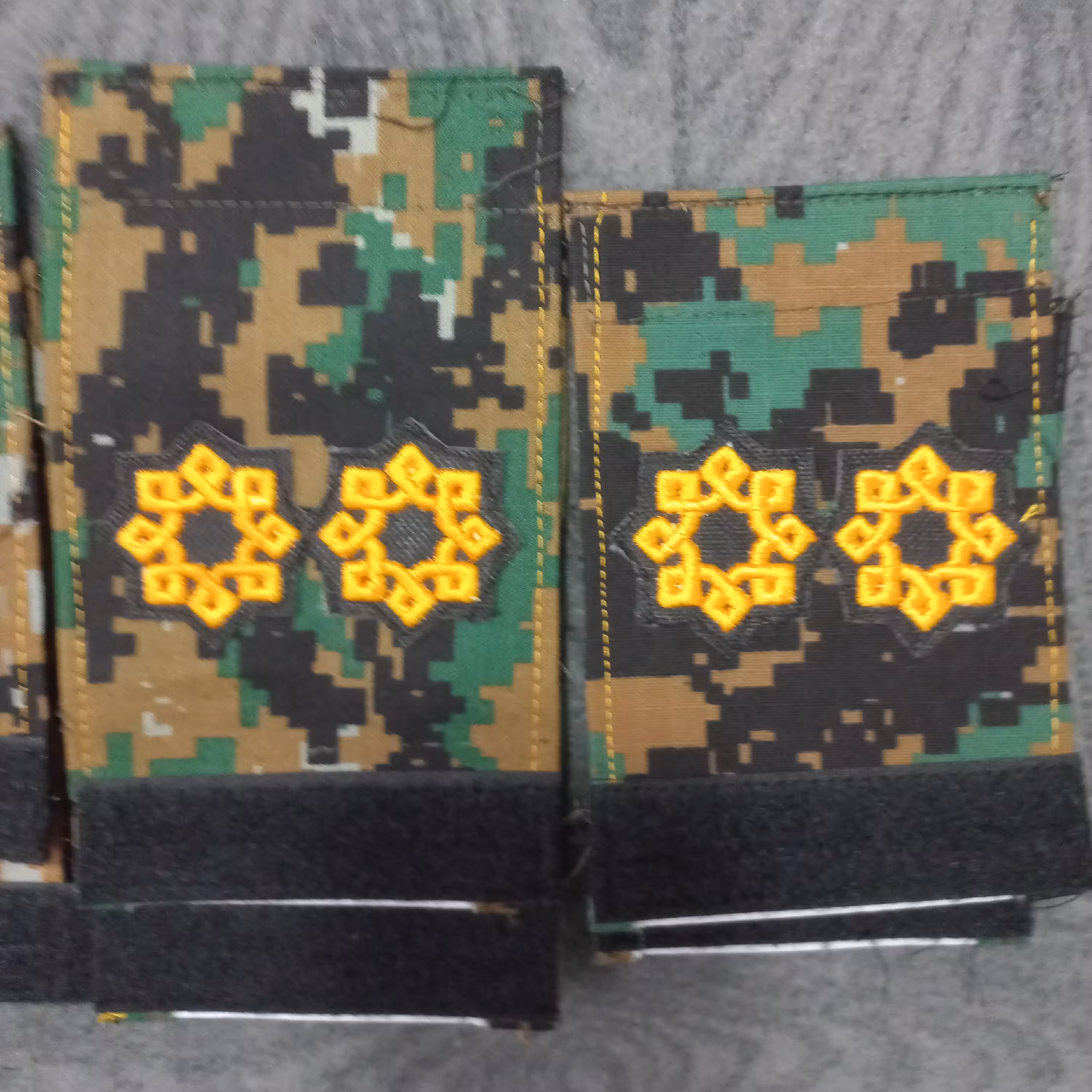 درجه ستوان دویی برجسته طرح یگان ویژه ستوان دو یگان ویژه عملیات ویژه درجه نظامی نوپو ملزومات نظامی یادگان