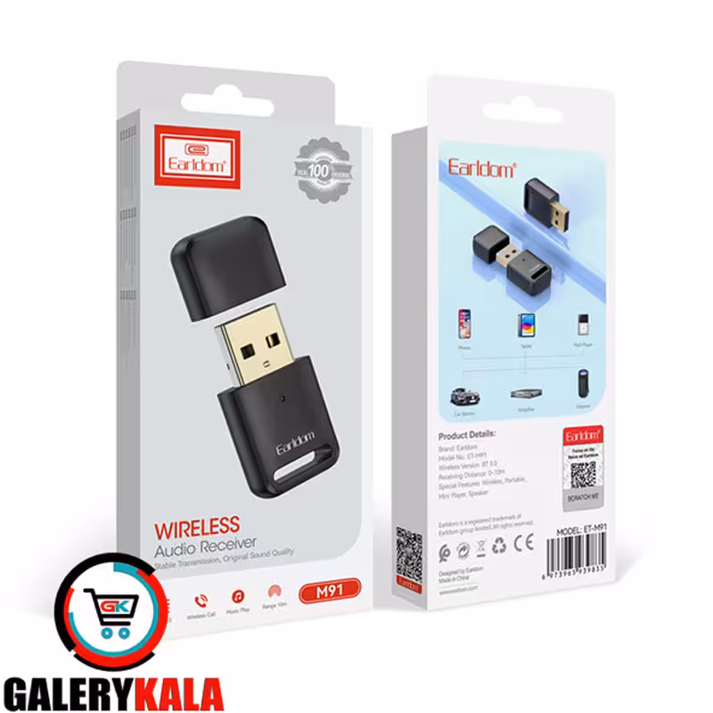 دانگل بلوتوث ماشین EARLDOM مدل ET-M91