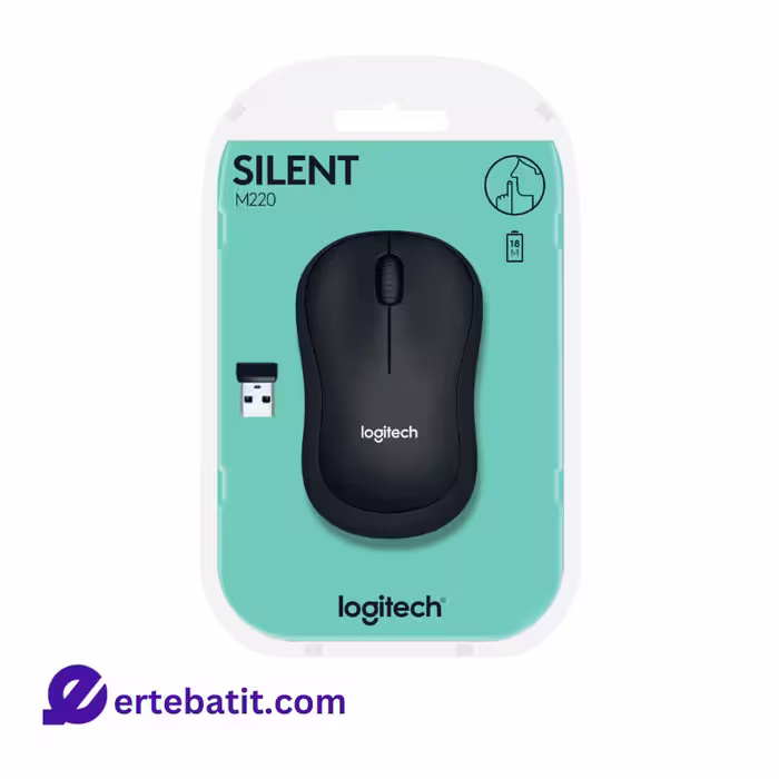 ماوس بی سیم لاجیتک مدل SILENT M220