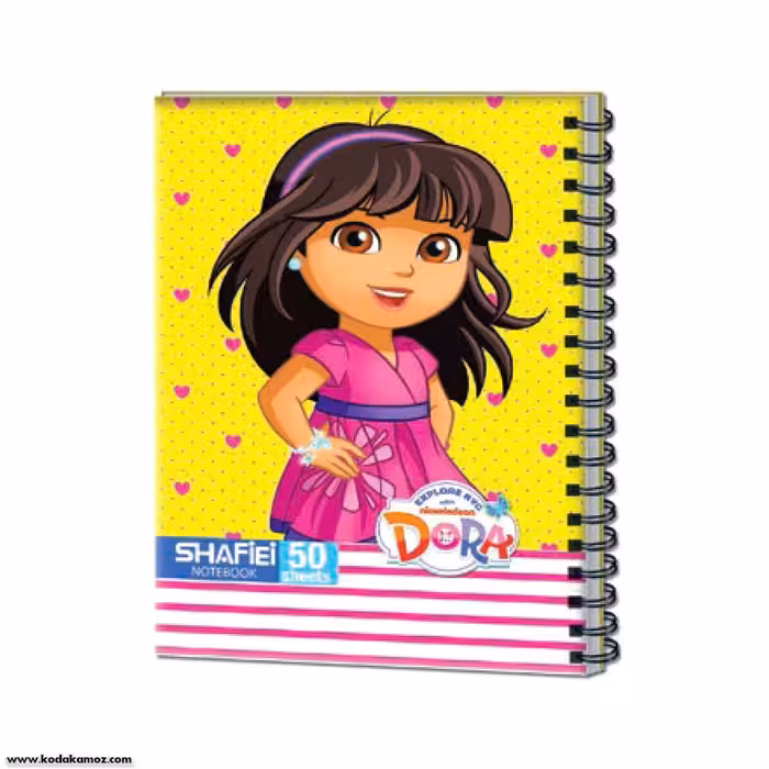 دفتر 50 برگ فانتزی نقاشی سیمی شفیعی کد 39