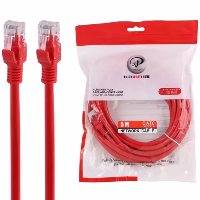 کابل شبکه Cat6 ایکس پی پروداکت طول 5 متر
