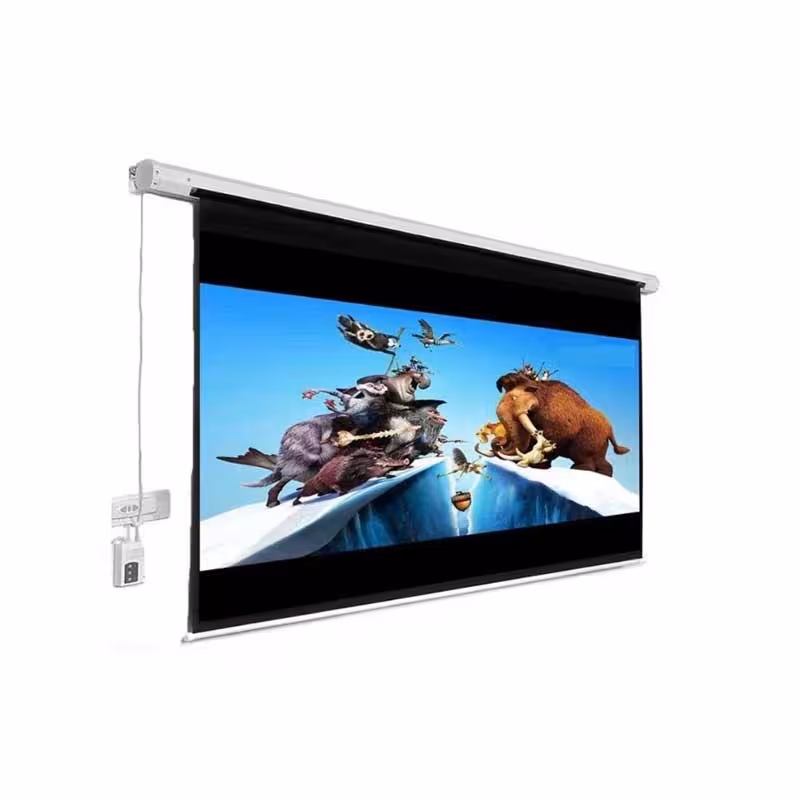 Scope 250x250 Electric Projection Screen