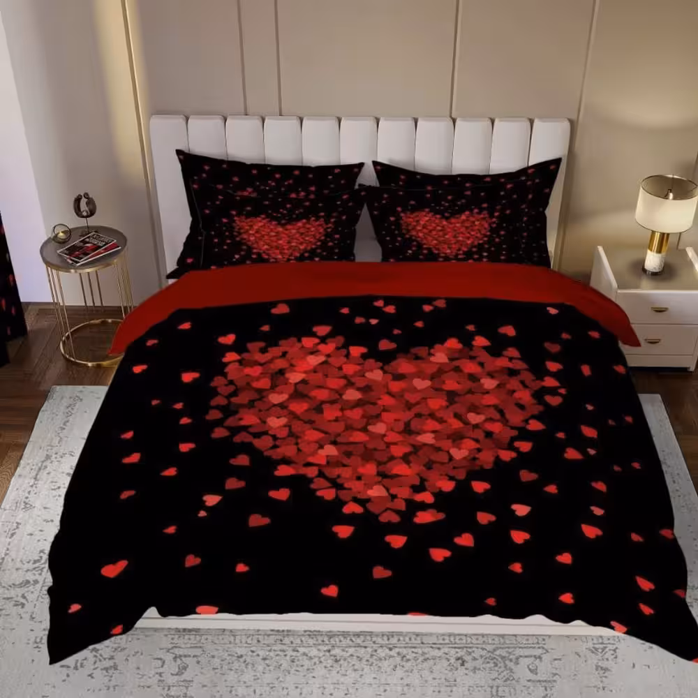 روتختی سه بعدی طرح قلب کد 215