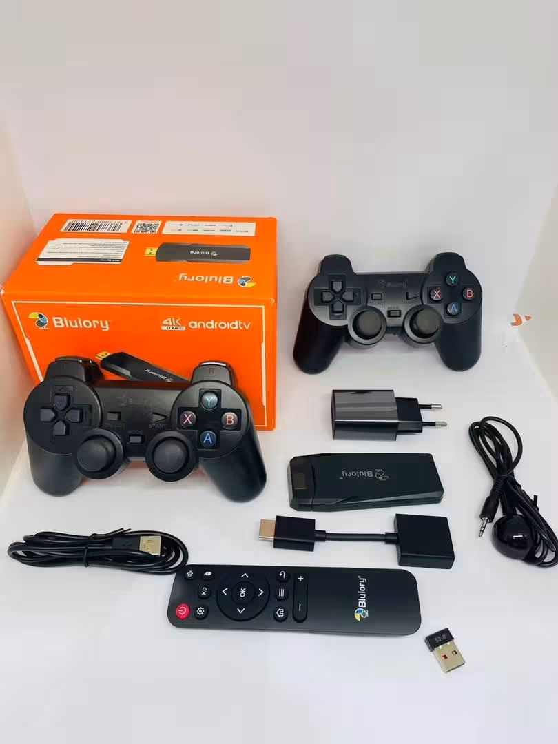 پک بازی و اندروید باکس 4kandroid TV شرکت Blulory (تبدیل تلویزیون های قدیمی به هوشمند) شرکت Blulory