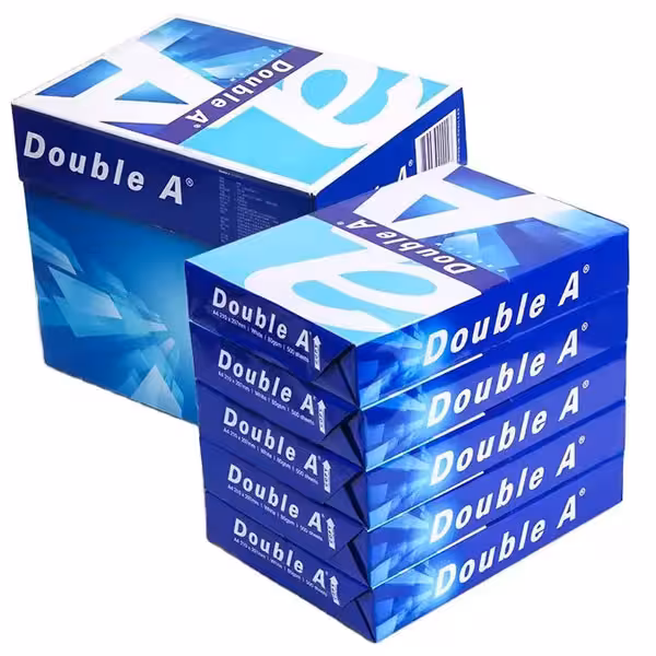 کاغذ A4 دابل آ مدل کارتن 5 بسته 500 عددی | چاوه