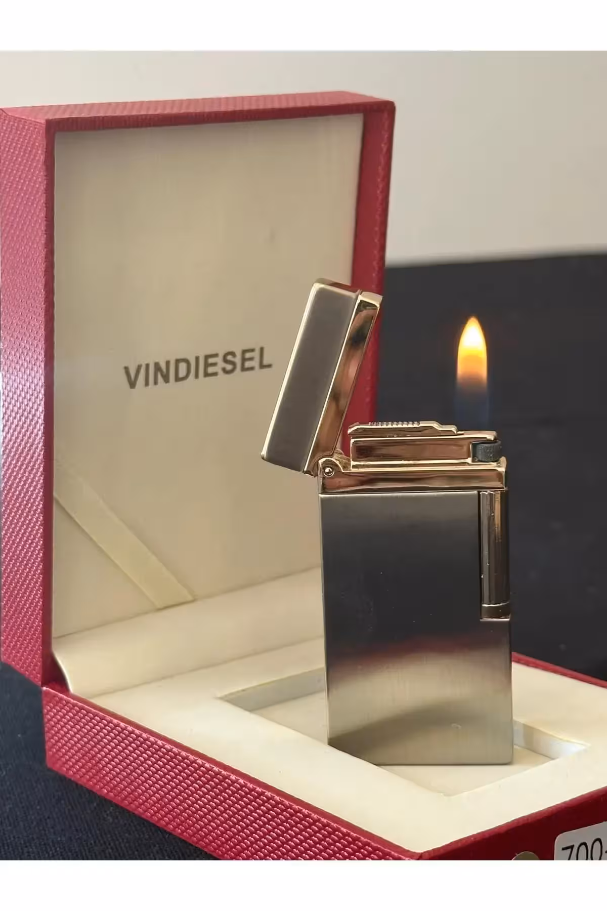 فندک دوپونت طلایی و نقره‌ای - 9591