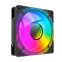 قیمت   مشخصات فن کیس گیمینگ مشکی GAMEMAX FN12A-C8I-R | تکاف