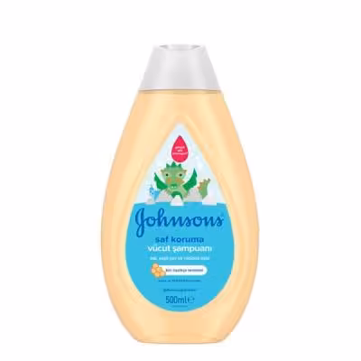 شامپو سر و بدن کودک جانسون johnsons با عصاره عسل حجم 500 میل