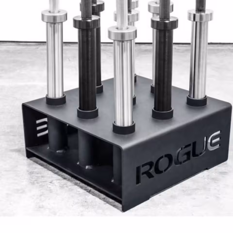 رک هالتر مربعی 9 خانه روگ Rogue square barbell rack
