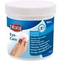 پد تمیز کننده چشم سگ و گربه تریکسی مدل سکه ای 100 عددی