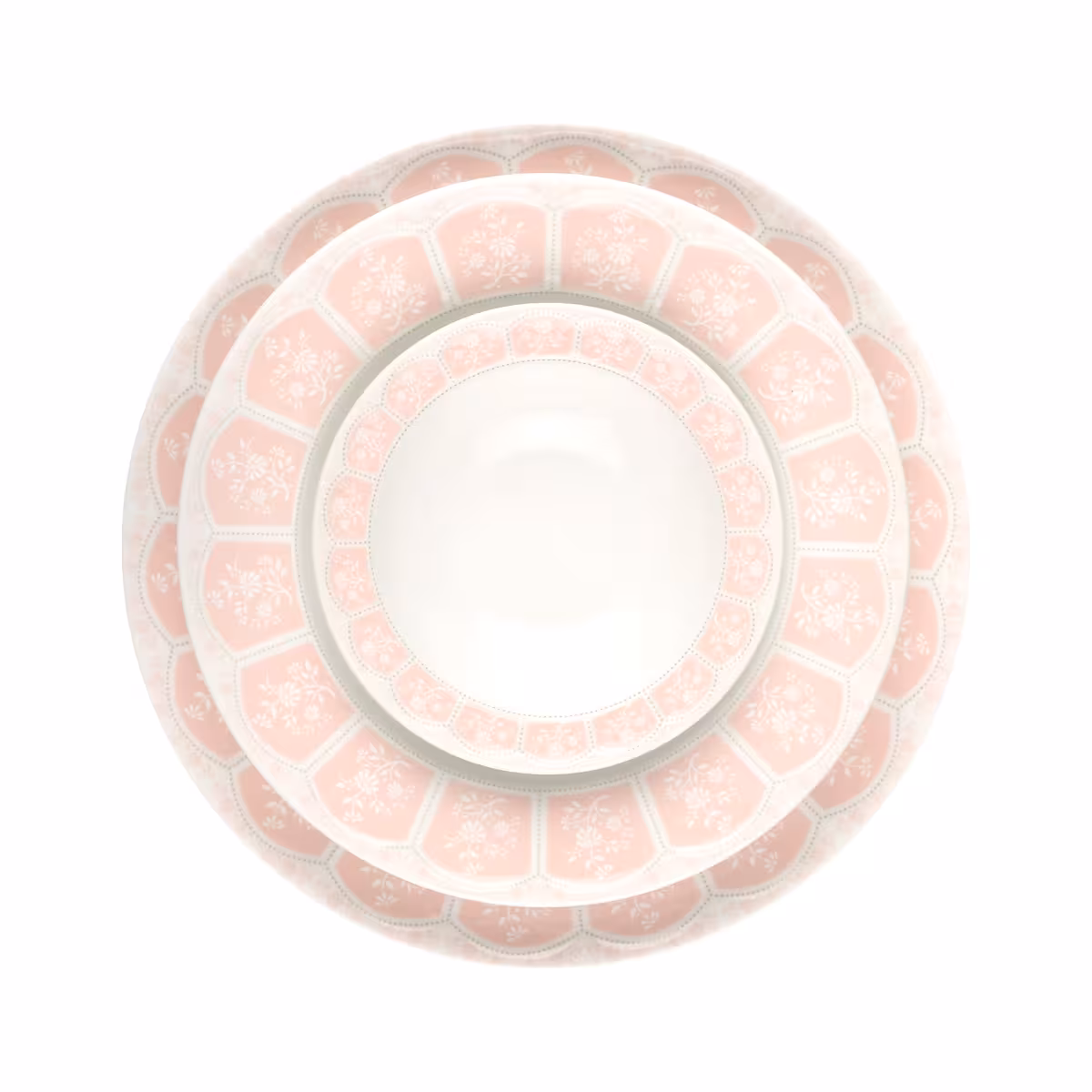 سرویس 29 پارچه 6 نفره طرح آرتمیس صورتی