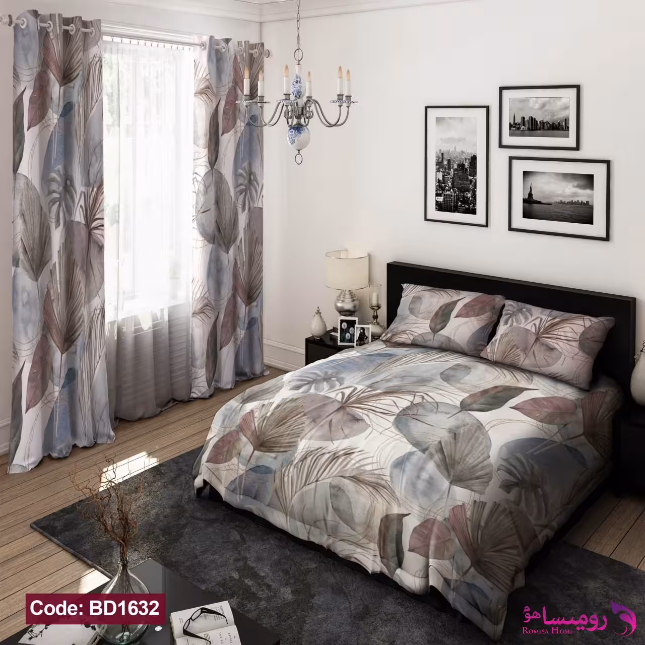 روتختی طرح برگ برند دکو کد BD1632