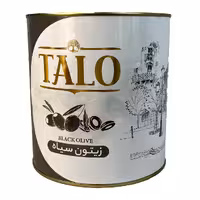 زیتون اسلایس سیاه قوطی تالو
