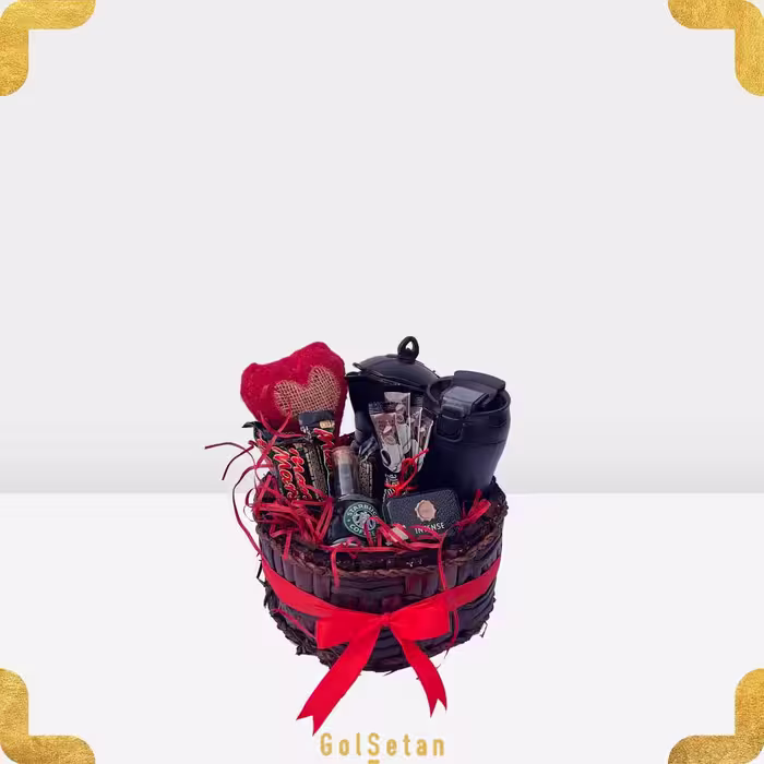 سبد قهوه با موکاپات کد K07