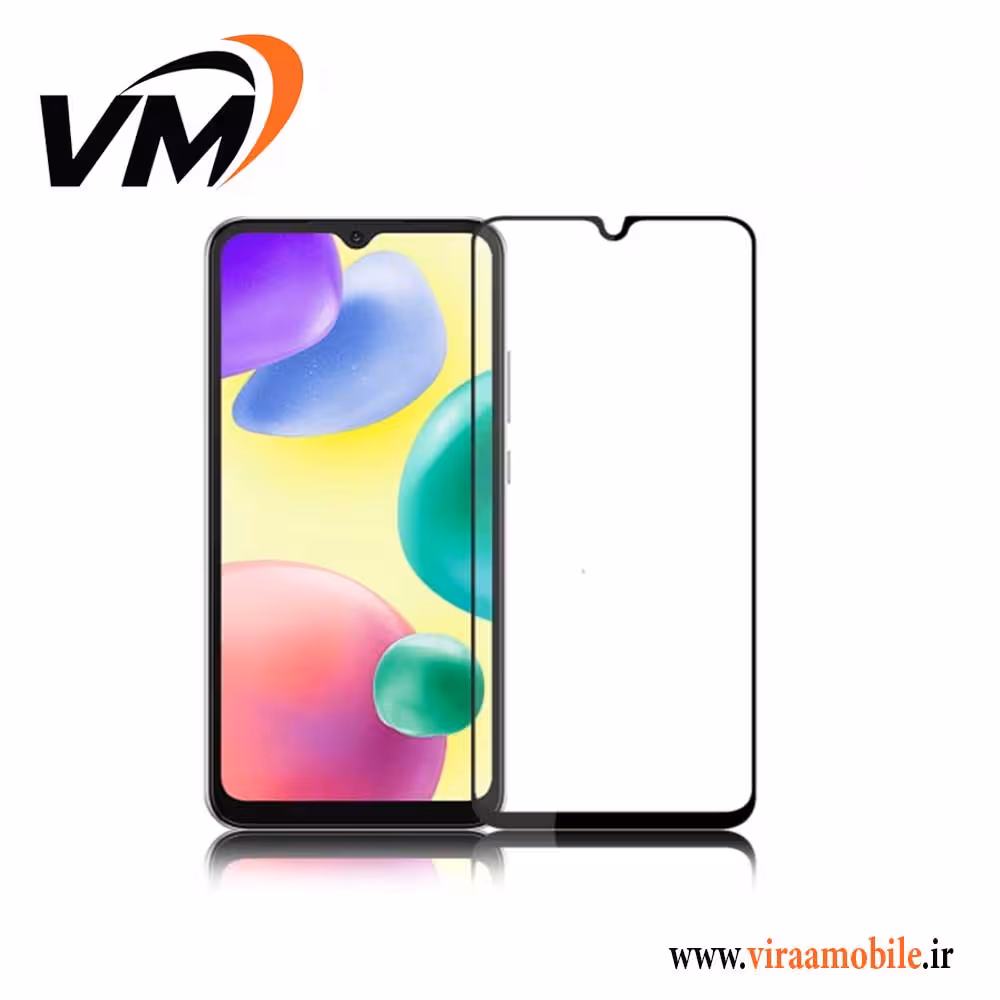 محافظ صفحه نمایش فول چسب Xiaomi Redmi 10c