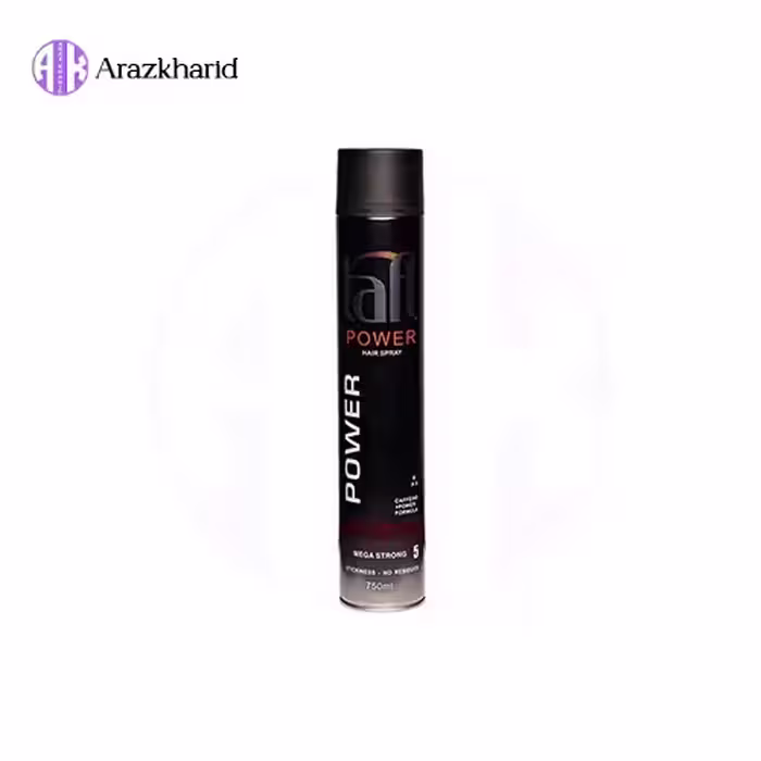 اسپری حالت دهنده مو تافت POWER موهای خشک و آسیب دیده 750 میل
