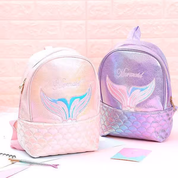 کوله پشتی هلوگرام دم پری دریایی