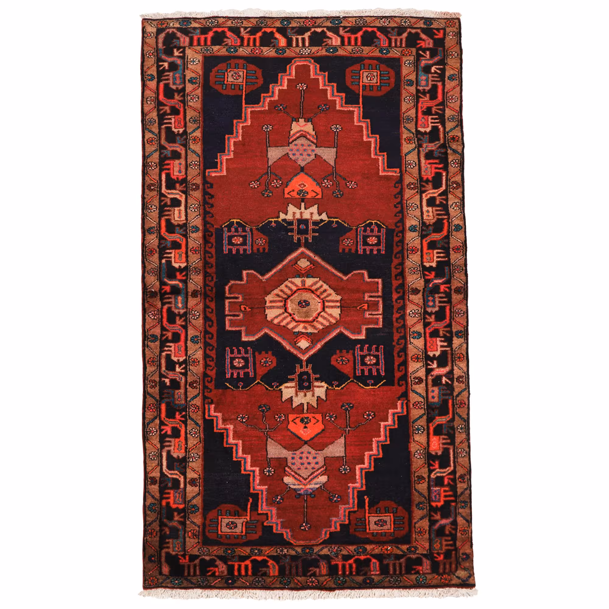 فرش دستباف دو نیم متری مدل بختیاری کد 4020227