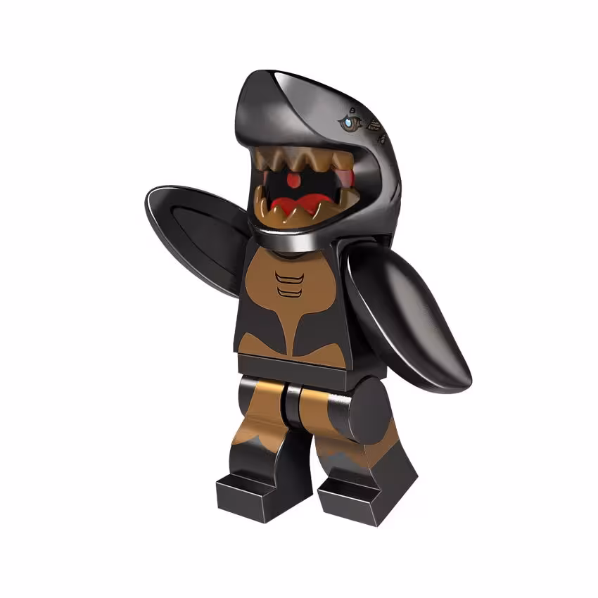 ساختنی آدمک فله مدل Shark کد 961