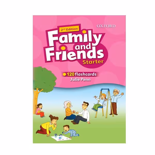 فلش کارت Family and Friends Starter 2nd