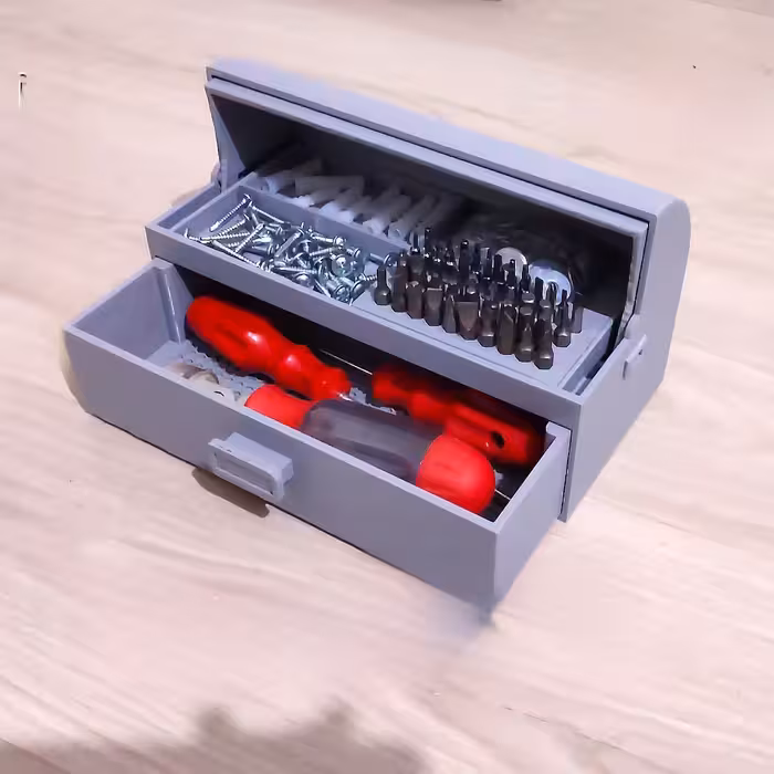 مدل سه بعدی جعبه ابزار (stl)