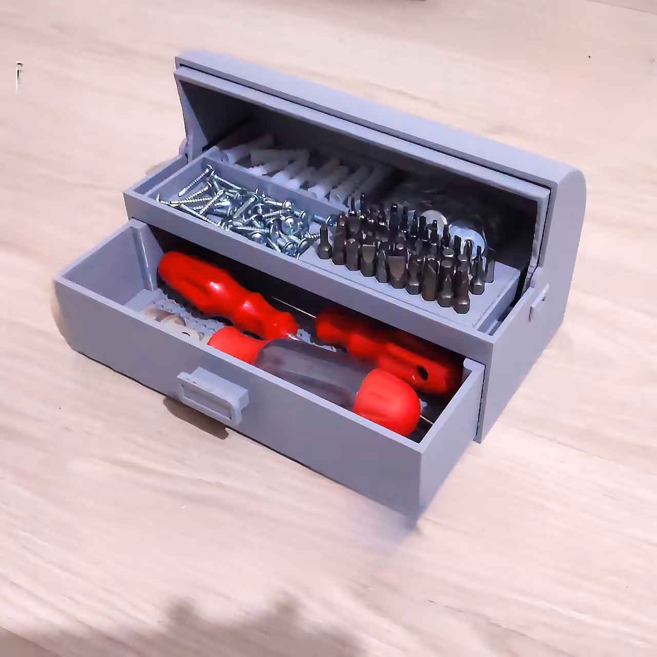 مدل سه بعدی جعبه ابزار (stl)