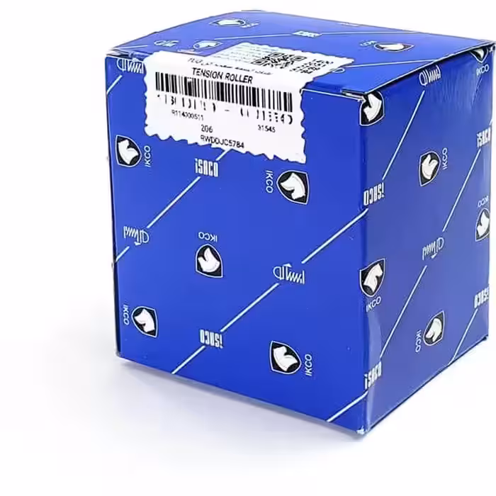 غلتک هرزگرد ثابت تسمه تایم موتور TU5 پژو 206 ایساکو ا bearing of time belt