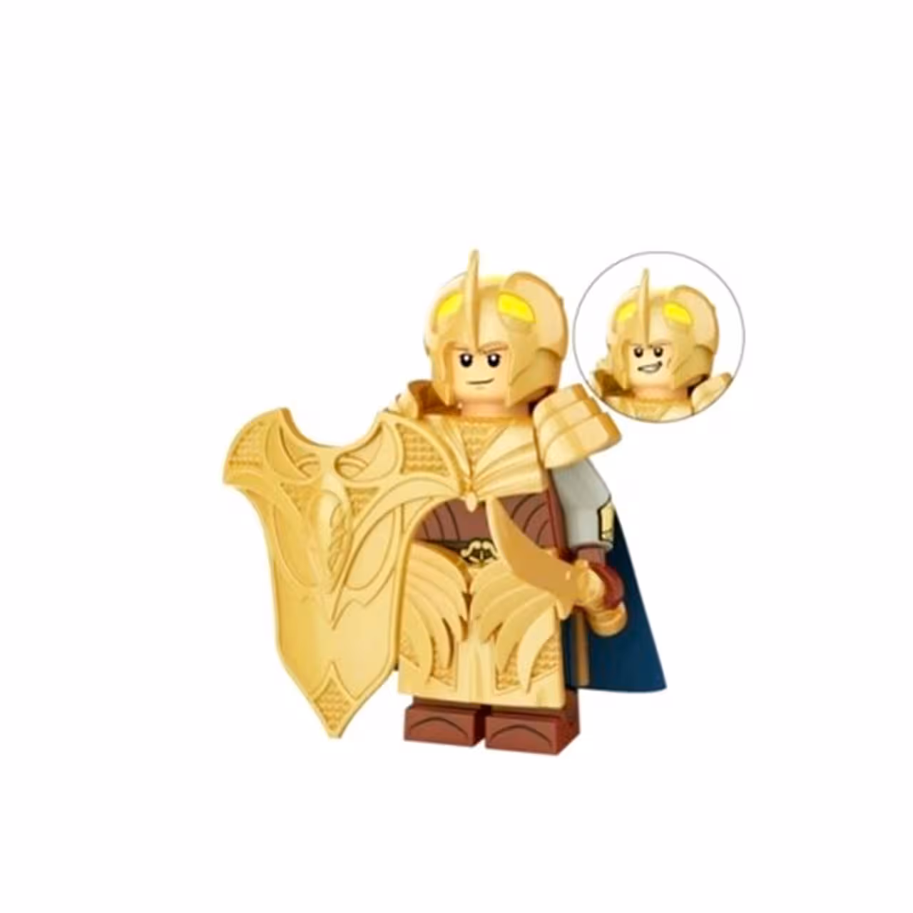 لگو مینی فیگور مدل سرباز الف طلایی پوش کد KT1050