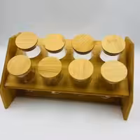 ست بانکه ادویه رومیزی 8عددی بامبو